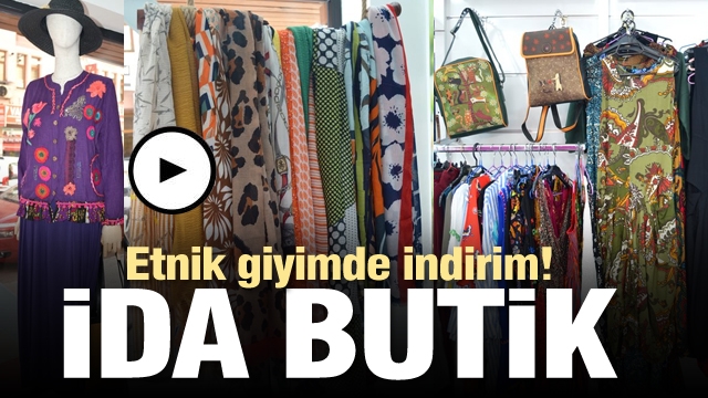 İDA BUTİK'TEN RENGARENK ETNİK VE OTANTİK ÜRÜNLER