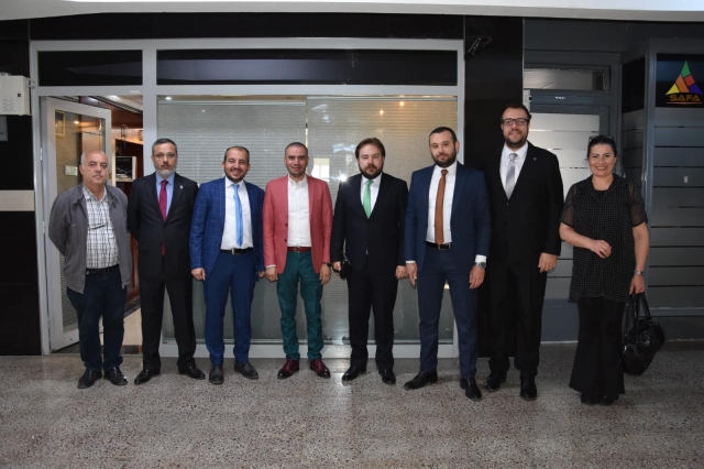 IGİAD'ın Yeni Yönetimi, IGC Başkanı Baş'ı Ziyaret Etti