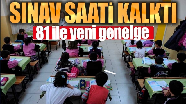 İlkokullarda Sınavlarla İlgili Yeni Düzenleme Yapıldı