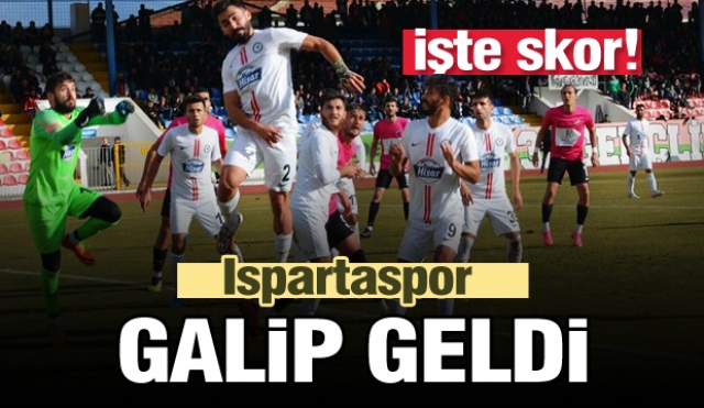 HABER: ISPARTA32 SPOR HAZIRLIK MAÇINI KAZANDI...İŞTE SKOR!