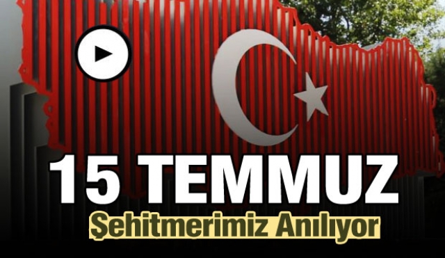 Isparta 15 temmuz Demokrasi Şehitlerimizi Anıyor