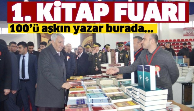 Isparta 1. Kitap Fuarı Açıldı