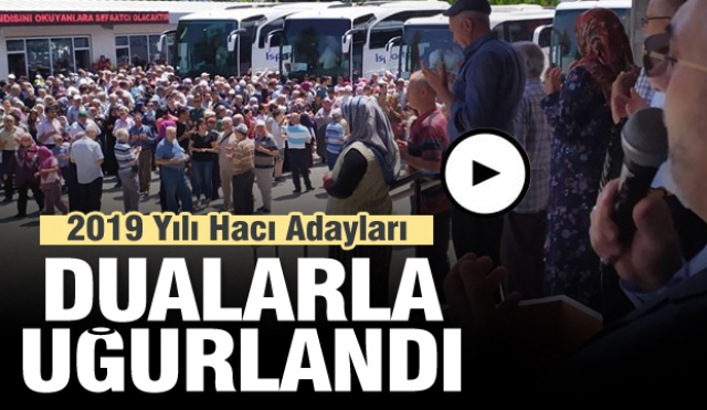 Isparta 2019 Yılı Hacı Adayları Dualarla Uğurlandı