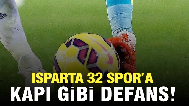 Isparta 32 Spor'a kapı gibi defans