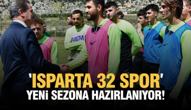 Isparta 32 Spor, Yeni Sezon Hazırlıklarına Davraz Turizm Merkezi'nde Başladı