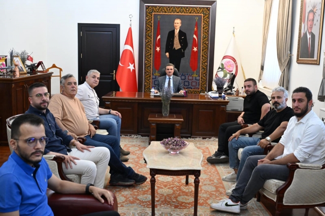  Isparta 32 Spor Yönetim Kurulundan Vali Aydın Baruş’a Ziyaret