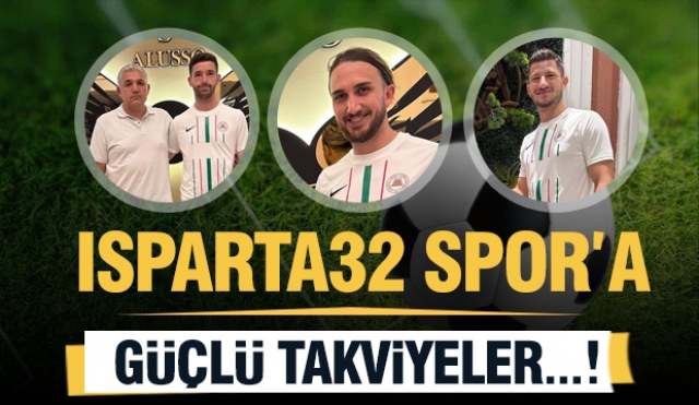 Isparta 32 Spor'dan Orta Saha Takviyeleri