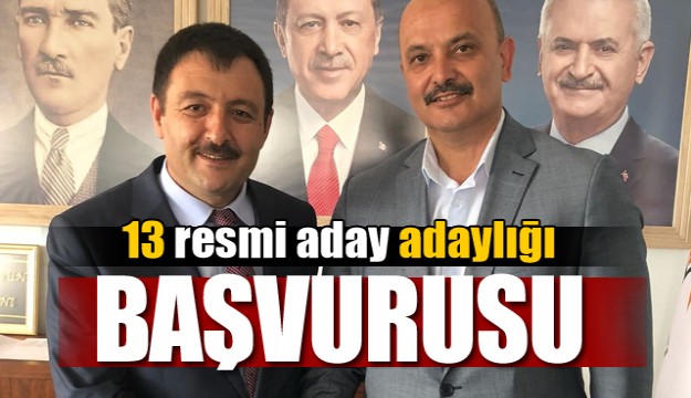 Isparta AK Parti’de 13 resmi aday adaylığı başvurusu   