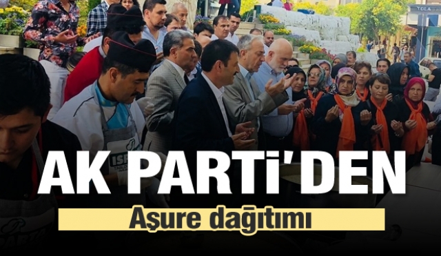 Isparta AK Parti’den aşure dağıtımı   