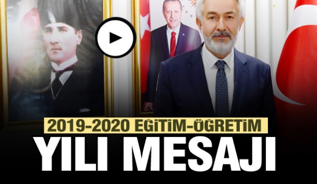 ISPARTA BELEDİYE BAŞKANI 2019-2020 EĞİTİM-ÖĞRETİM YILI MESAJI