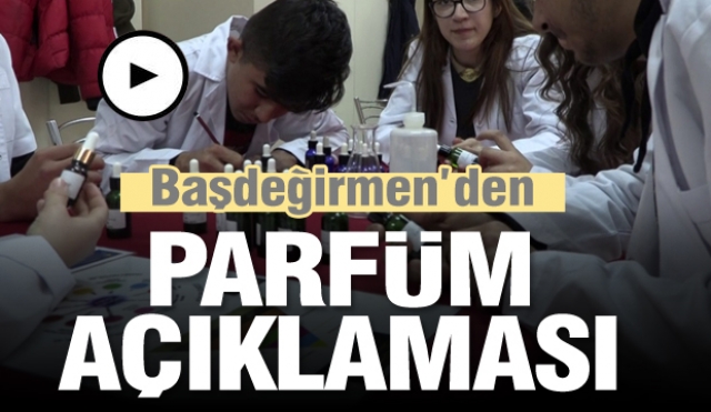 Isparta Belediye Başkanı, “Biz neden en meşhur
parfümlerden daha iyisini yapamayalım”