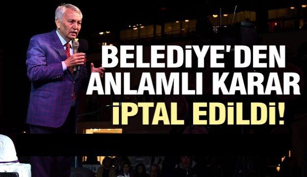 Isparta Belediyesi Ses Yarışmasını iptal etti   