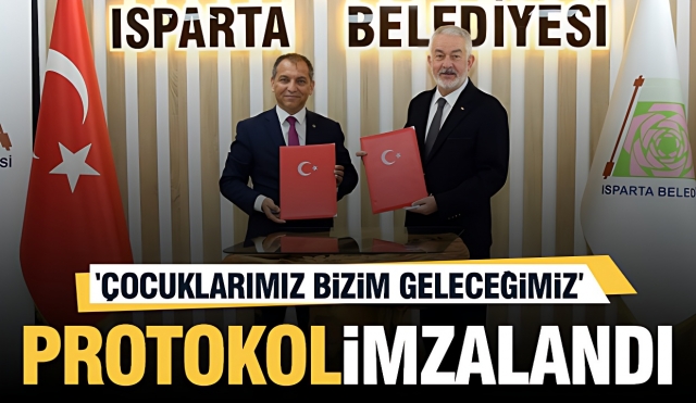 Isparta Belediyesi ve Milli Eğitim Müdürlüğü İş Birliği Protokolü İmzaladı
