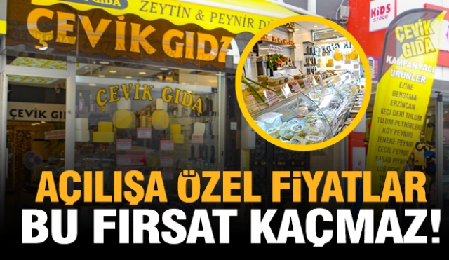 ISPARTA ÇEVİK GIDA'DAN AÇILIŞA ÖZEL KAMPANYALAR!
