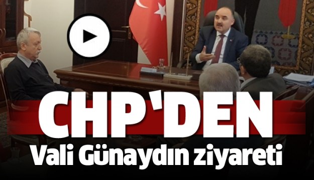 Isparta ​CHP Yönetiminden Vali Günaydın’a Ziyaret 