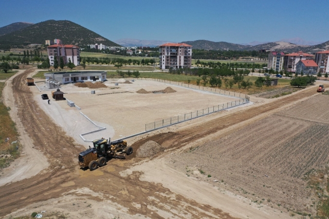 Isparta Çocuk Trafik Eğitim Parkı’nda Çalışmalar Devam Ediyor