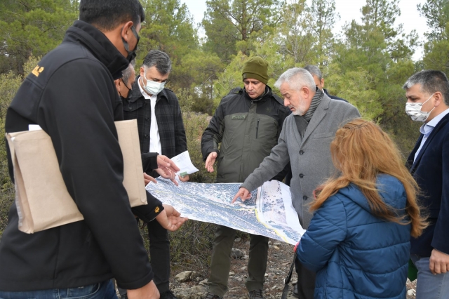 Isparta’da 110 bin metrekarelik
alanda Millet Ormanı kuruluyor