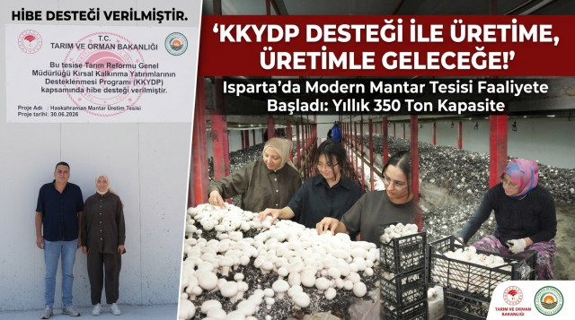 Isparta&rsquo;da 19,8 Milyon Liralık Dev Yatırım