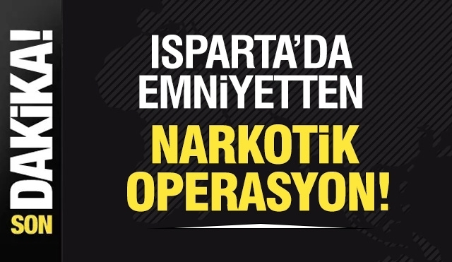 Isparta’da 3 Bin 351 Kâğıda Emdirilmiş Uyuşturucu Ele Geçirildi