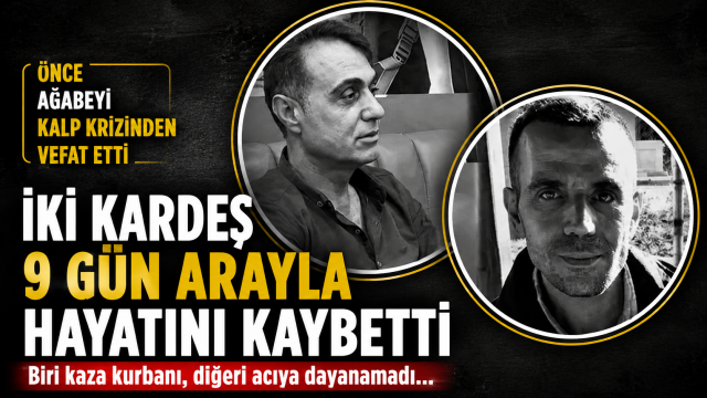 Isparta&rsquo;da Acı Tesad&uuml;f: İki Kardeş Peş Peşe Hayatını Kaybetti
