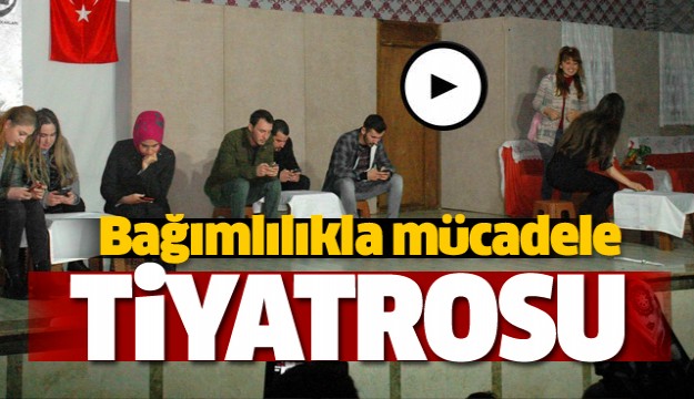  Isparta’da bağımlılıkla mücadele tiyatrosu  