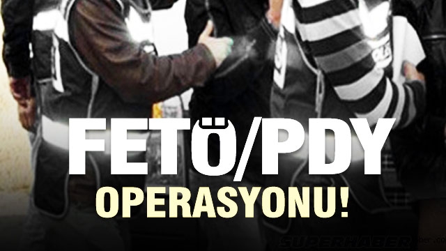 Isparta’da FETÖ/PDY operasyonu