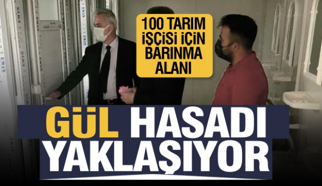  Isparta’da  gül hasadı sezonu yaklaşıyor