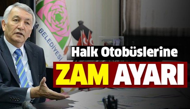 Isparta’da halk otobüs zammı ayarı  