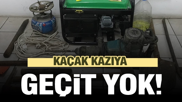  Isparta’da kaçak kazı operasyonu! 