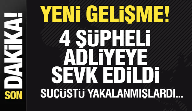 Isparta’da Kaçak Kazı Yapan 4 Şüpheli Adliyeye Sevk Edildi