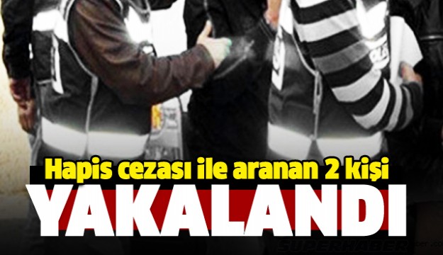  Isparta’da kesinleşmiş hapis cezası ile aranan 2 kişi yakalandı  