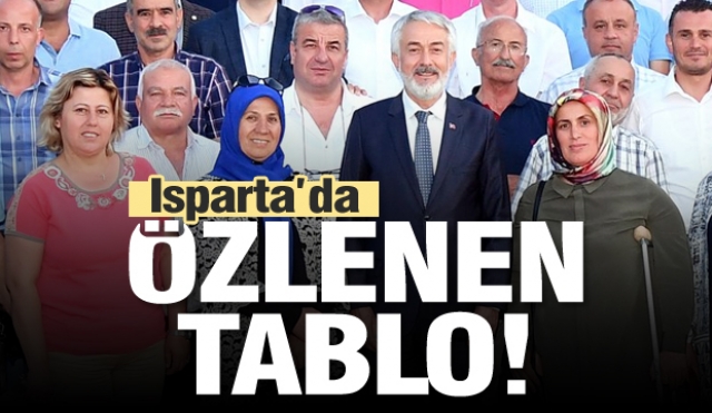 Isparta’da muhtarlar toplantısında özlenen tablo