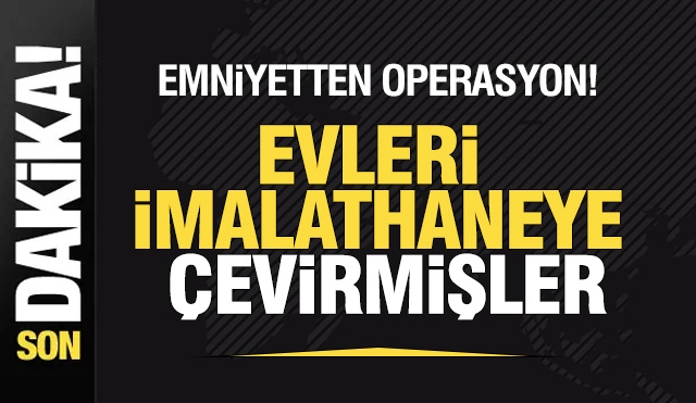 Isparta&rsquo;da Sahte İ&ccedil;ki Operasyonu