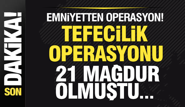 ISPARTA’DA TEFECİLİK OPERASYONU: 1 KİŞİ GÖZALTINA ALINDI