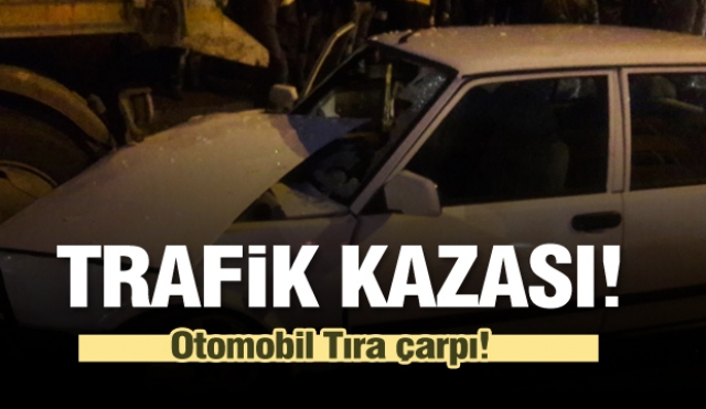 Isparta’da trafik kazası: 1 yaralı 