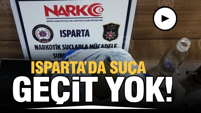 Isparta’da Uyuşturucu Operasyonu: 2 Kişi Yakalandı