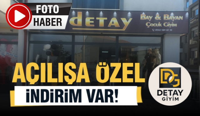  ISPARTA’DA YENİ BİR GİYİM MAĞAZASI AÇILDI: DETAY GİYİM! 