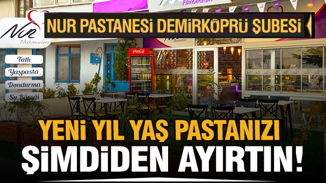 ISPARTA&rsquo;DA YENİ YILA TATLI BİR BAŞLANGI&Ccedil;!
YAŞ PASTANIZI ŞİMDİDEN AYIRTIN