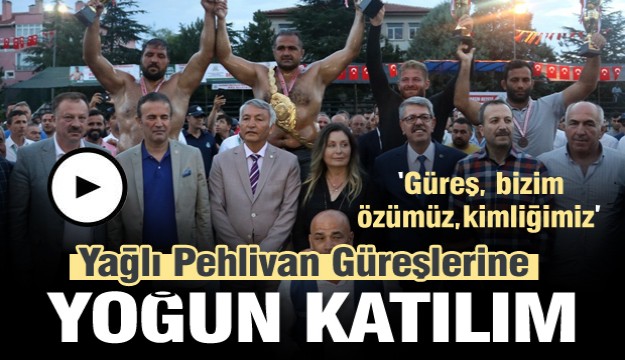  Isparta’da yoğun katılımlı yağlı pehlivan güreşi müsabakaları   