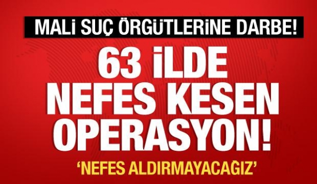 Isparta Dahil 63 İlde Eş Zamanlı Operasyon: 302 Şüpheli Yakalandı