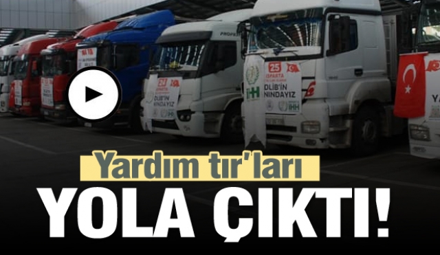 ISPARTA’DAN SURİYE’YE YARDIMLAR DEVAM EDİYOR! 11 TIR DAHA ÇIKTI!