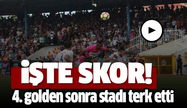 Isparta Davrazspor 6-1 mağlup oldu!