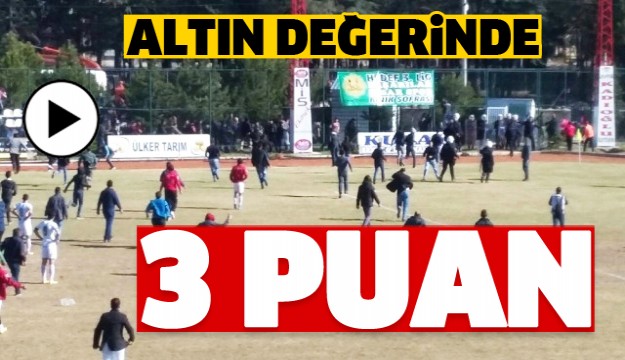 Isparta Davrazspor, deplasmandan galibiyetle döndü