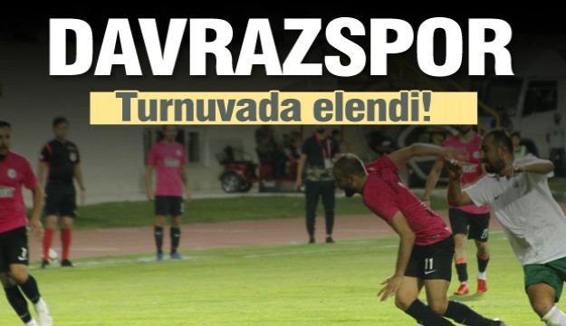 Isparta Davrazspor elendi turnuvaya veda etti!