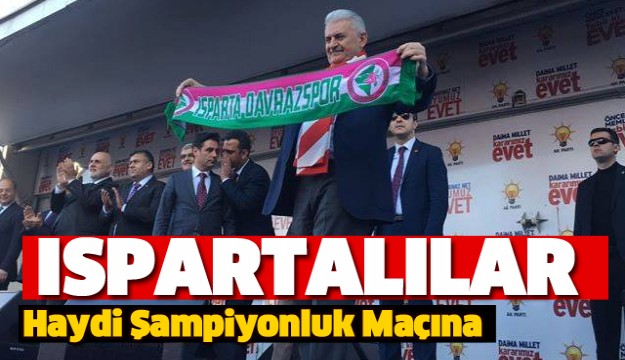 ISPARTA DAVRAZSPOR ŞAMPİYONLUK MAÇI