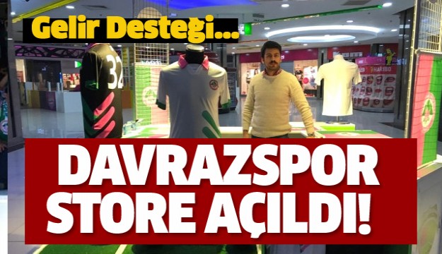 ISPARTA DAVRAZSPOR STORE AÇILDI