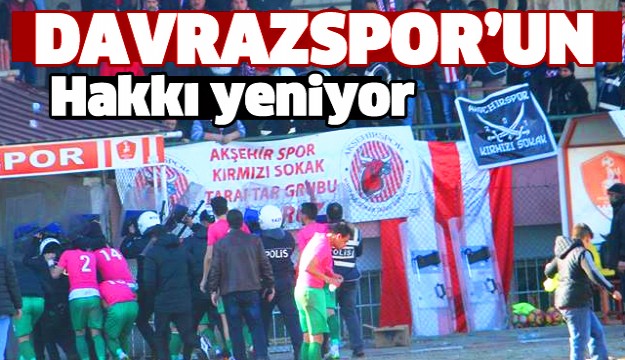 ISPARTA DAVRAZSPOR’UN HAKKI YENİYOR!