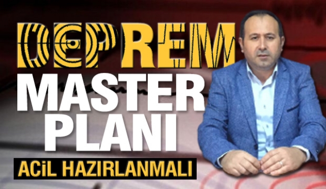 ISPARTA DEPREM MASTER PLANI?