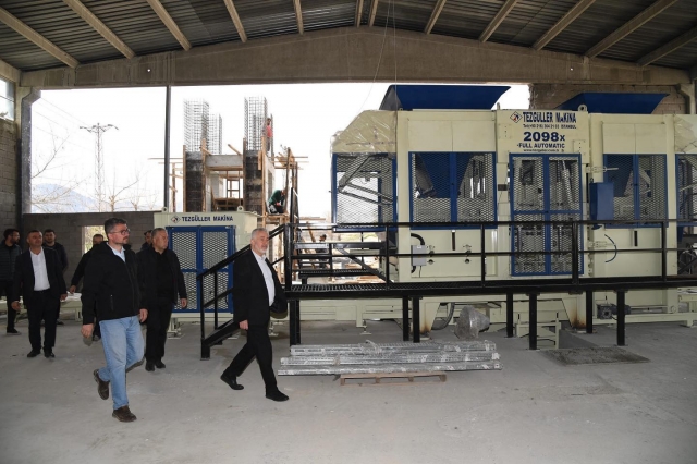Isparta Doğaltaş ve Beton Elemanları Tesisleri Genişliyor