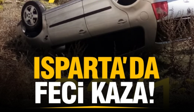 Isparta-Eğirdir-Barla Karayolunda Kaza Meydana Geldi